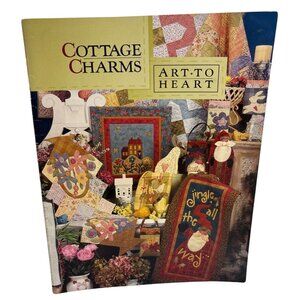 Table Runner Quilt Patterns Book By Nancy Halvorsen Art to Heart Cottage Charms